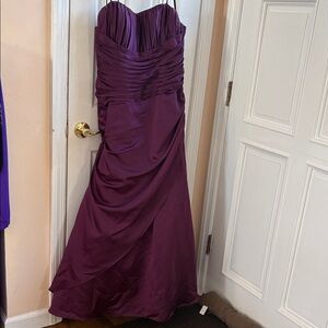 Alexia Designs Elegant Purple Gown